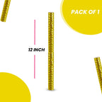 Wanna Party Long Black Sparkly Candle for Birthday Cake Candle Decoration,Cake Toppers-1 Feet Long