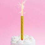 Wanna Party Long Black Sparkly Candle for Birthday Cake Candle Decoration,Cake Toppers-1 Feet Long