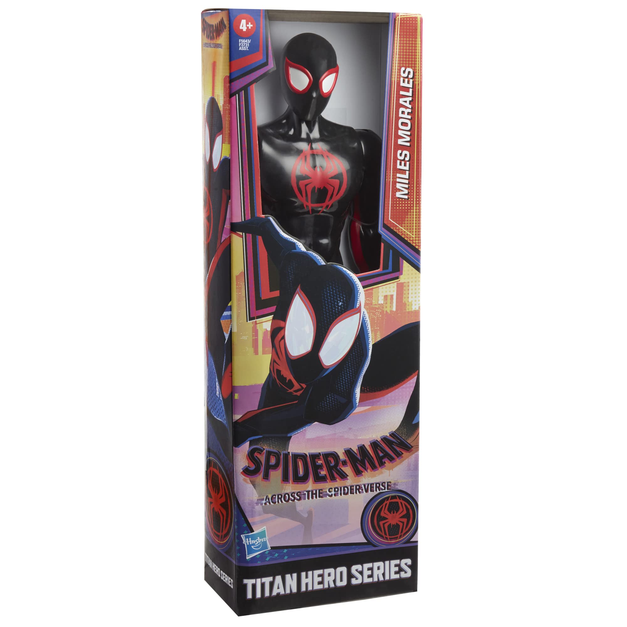 Marvel Hasbro Spider-Man Miles Morales, 30 Cm Spider-Man: Across The Spider-Verse, Age 4+