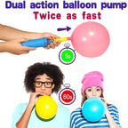 Flyloons Balloon Pump Hand Machine for Foil Balloons and Inflatable Toys Party Accessory Manual Pump